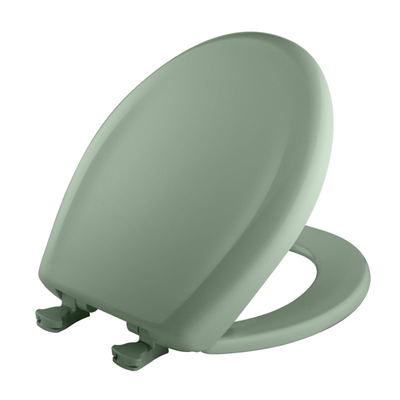 Round Toilet Seat and Lid, Sea Green