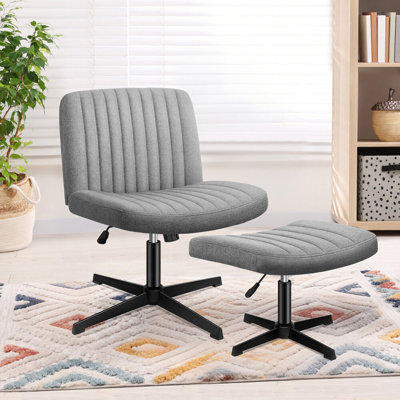 17 Stories Takeko Velvet Office Chair