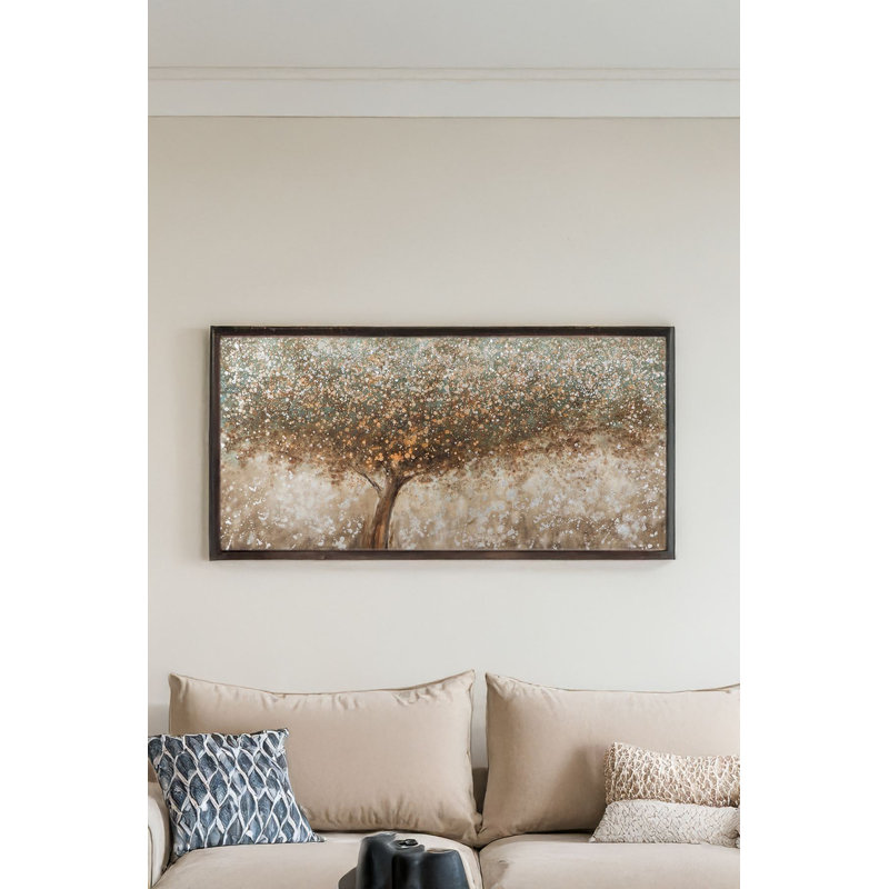 Superbe peinture décorative en panneau de fibres à densité moyenne, 12,9 po x 27,6 po | Cadre 100% bois massif (épaisseur: 0,8 pouce) | Impression numérique de haute qualité sur panneau de fibres à densité moyenne à 100% (épaisseur: 0,1 pouce) | Art mural parfait pour la décoration de la maison et du bureau