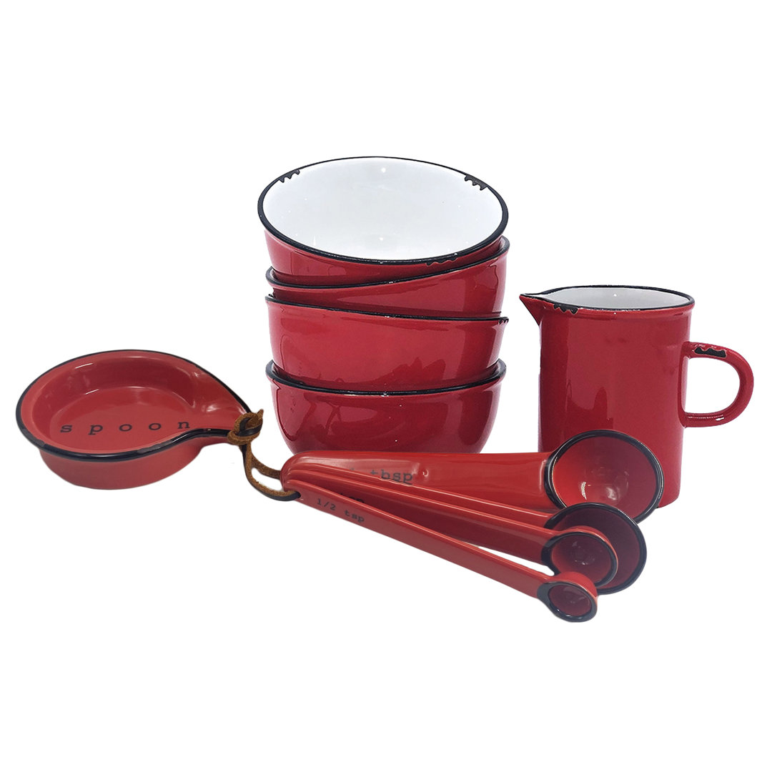Canvas Home Tinware 7 Piece Kitchen Prep Set Canvas Home
