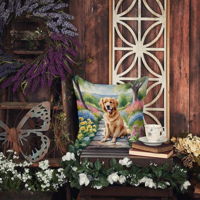 Coussin décoratif intérieur / extérieur Spring Path