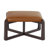 24" Wide Faux Leather Upholstered Square Ottoman-574127190