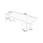 Walnut Rectangular Solid Wood Executive desk-1535314340