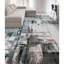 Hand Woven Silk and Wool Abstract Area Rug-1480120229