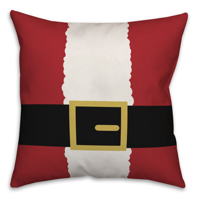  Housse et insert de coussin carré Santa Claus Is Coming to Town
