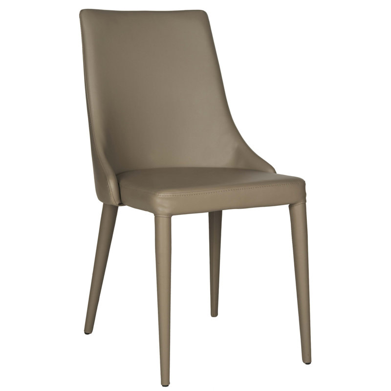 Chaise d'appoint rembourrée H 19,1 po Bohy, Lin taupe