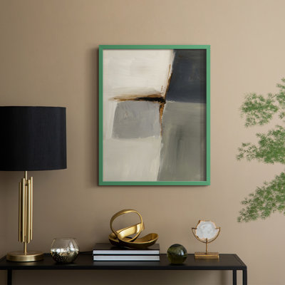 Reproduction encadrée Seglomed Neutralité II - bois massif