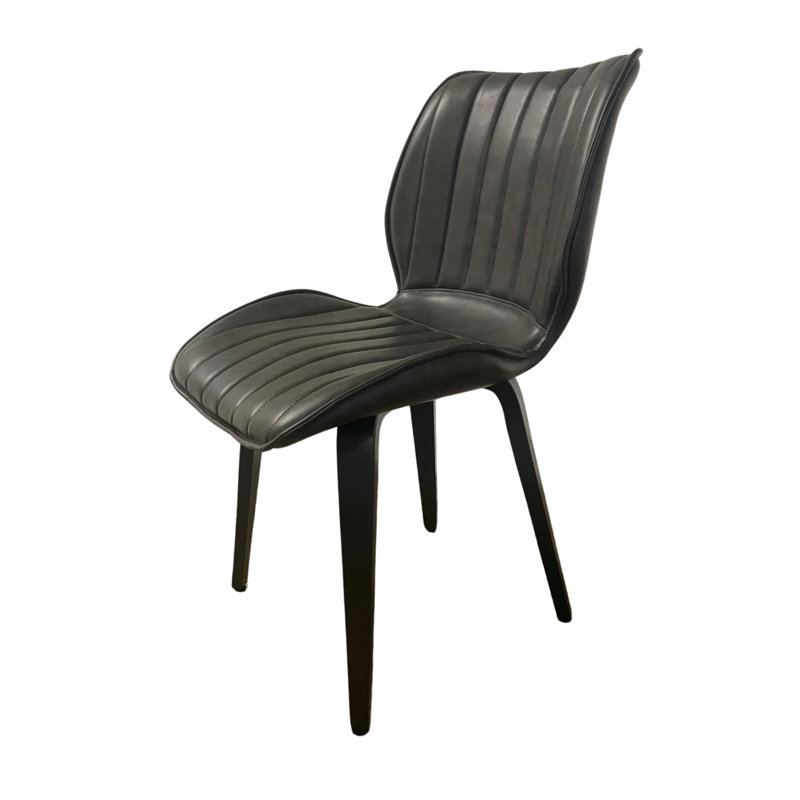 44cm H Upholstered Side Chair, Grey