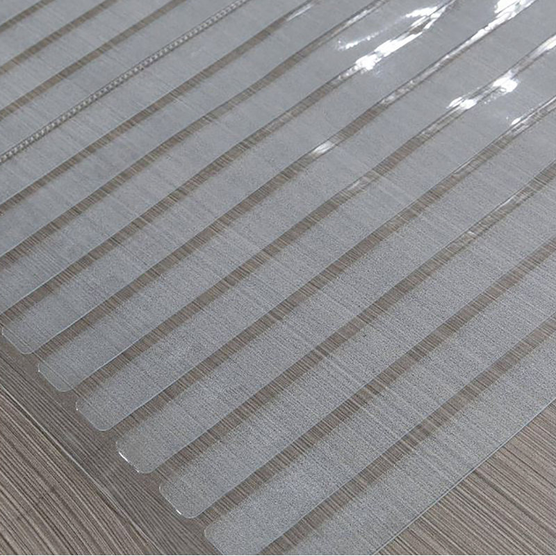 (27" Wide) Clear Vinyl Plastic Premium Floor Runner Protector Sold By Linear Feet, Runner 2'3" x 10'
