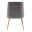 Fauteuil d'appoint en velours Koblas-1977305722