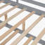 Lit en bois avec lit gigogne-642792198-642792199
