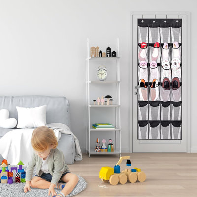 24 Pair Hanging Shoe Organizer
