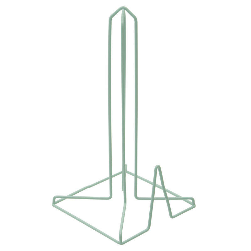 Metal Paper Towel Holder, Green