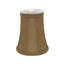 abat-jour cloche en fausse soie H 5 po (attache)-25311263