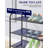Shoe Rack - Stainless Steel Shoe Organizer, Sturdy Shoe Rack for Closet and Front Door Entrance, Free Standing Shoe Shelf, Closet Organizers and Storage, 25.6" Wide - 4 Tier, Black-260315551