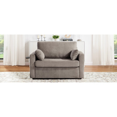 Lit convertible compact une place avec table d'appoint rabattable, rangement intégré et poches en velours côtelé, matelas pliable pour petits espaces, support lombaire et chargeur, idéal pour les dortoirs.