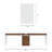Second Avenue Piece Writing Desk Office Set-2028808401