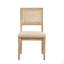 Ensemble de 2 chaises sans accoudoirs
