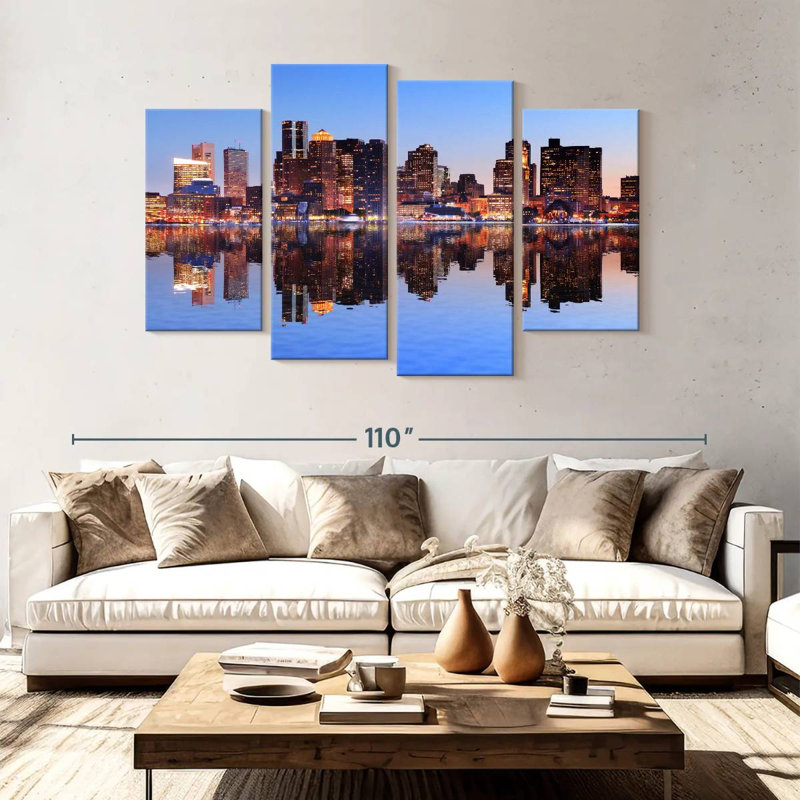 Sireci Boston Sireci Lights, 54"H x 84"W