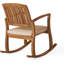 Chaise berçante Broadfoot avec coussin
