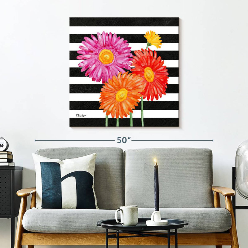 Arney Helena Daisies I Stripes
