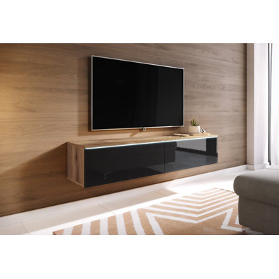 Couey Unfinished Floating TV Stand for TVs up to 65"