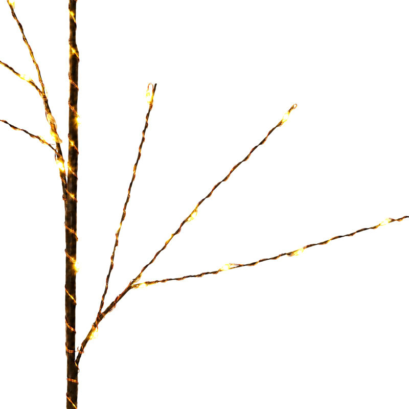 LED Copper Branch Christmas Decoration Steel
