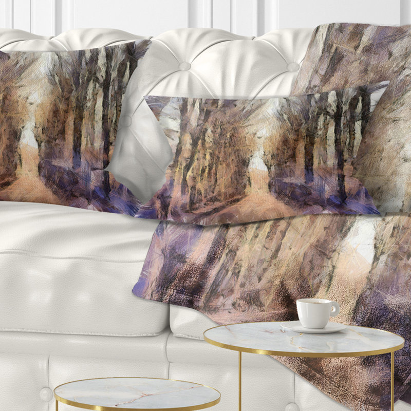 Coussin lombaire aquarelle Schafer