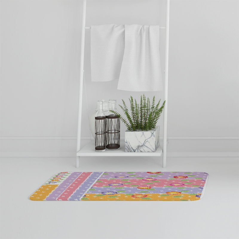 Cloverdale Memory Foam Non-Slip Bath Mat