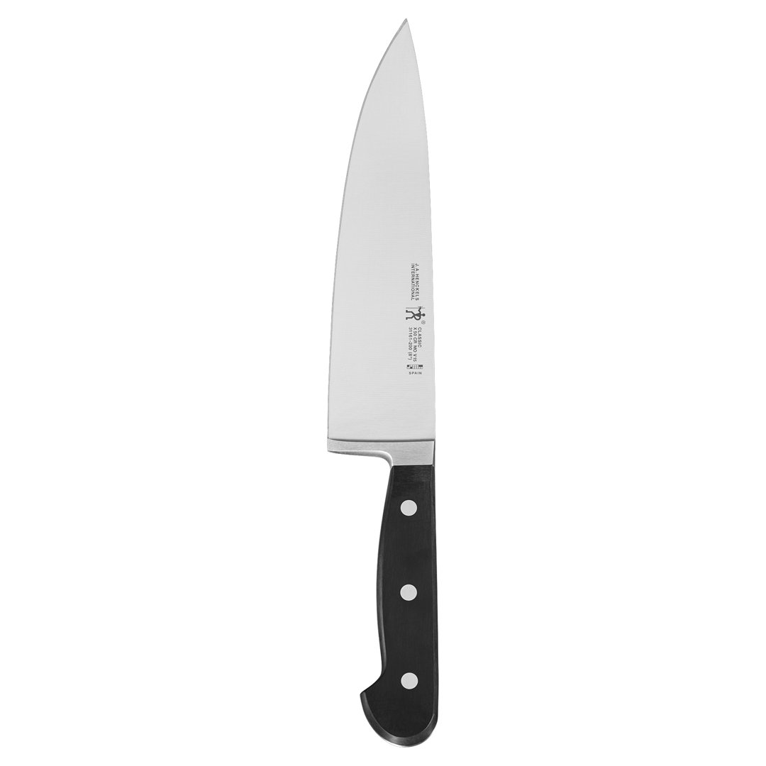 HENCKELS Classic Razor-Sharp 8-inch Chef's Knife, German Engineered Informed by 100+ Years of Mastery HENCKELS