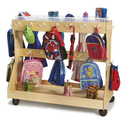 Jonti-Craft® Mobile Backpack Cart