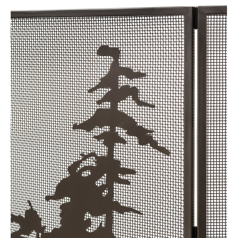 Tall Pines Folding Fireplace Screen