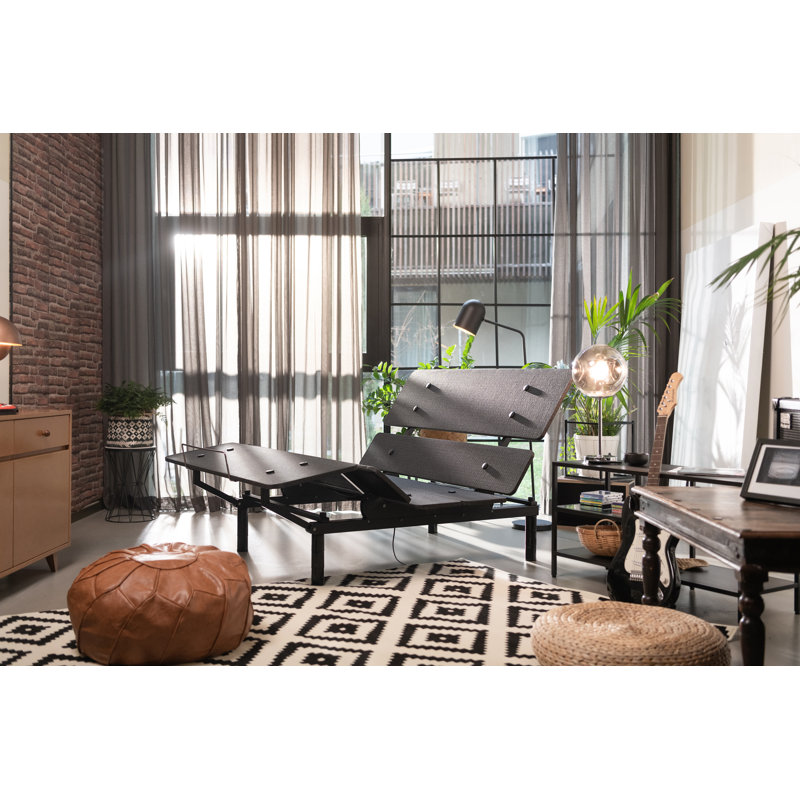 Bedgear Flex L Adjustable Bed - Multi-Angle Adjustability - Wireless Remote Control, Queen