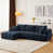 Blue Chenille