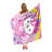 Sanrio Hello Kitty Love And Unicorns Silk Touch Throw Blanket, Magical Character Throw, 50x60 Inches
