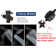 Filtered Rain Shower Head, High Pressure 8?Square, And 5 Settings Handheld Shower Filter Combo With Self-Adhesive Holder/1.5M Hose
