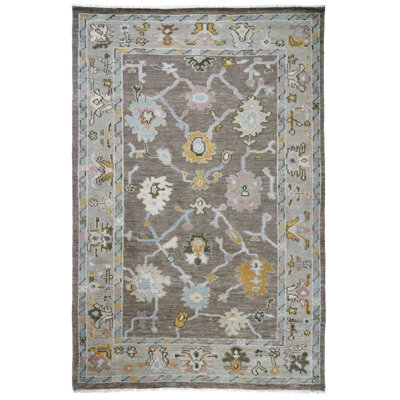 Tapis d'intérieur en laine noué à la main Tuscany