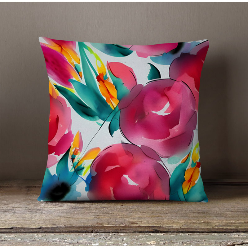 Throw Pillow, Pillow Cover Only - No Insert, 16"H x 16"W
