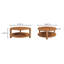 Algiers Solid Wood Single Coffee Table