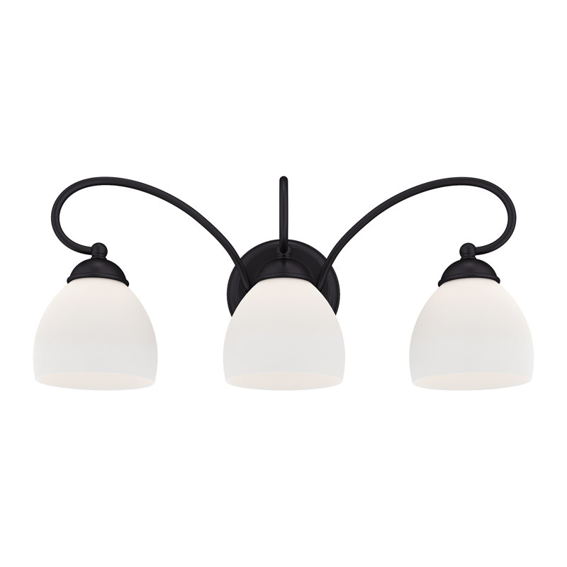Rossitano 3 - Light Dimmable Vanity Light, Black