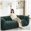 Canapé moderne en nuage de chenille avec touche de piano, siège en mousse pure pour salon et appartement-1630409157