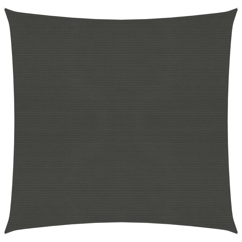 Barina 2.5m x 2.5m Square Shade Sail, 2.5m x 2.5m, Black