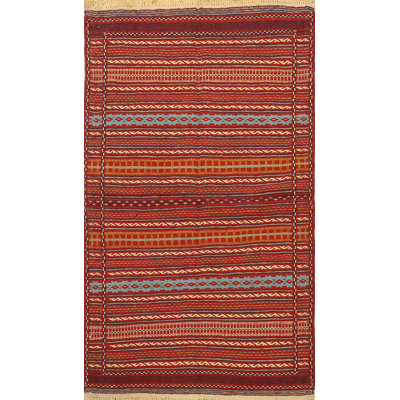 Tapis rayé kilim 3 x 5