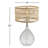 Maloy Glass USB Table Lamp