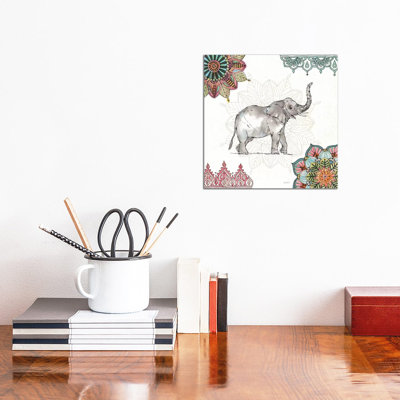Mandala Morning III by Anne Tavoletti - Wrapped Canvas Print