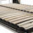 Arlex Queen Bed and 2 Shelving Units with Doors (126W)-88513668