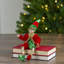 Ornement de Noël 12 po pliable rouge et vert dans un costume