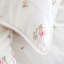 Vintage Rosebud Lace 200 Thread Count Cotton Reversible Duvet Cover Set-123572124-133717047