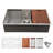 Undermount Workstation Kitchen Sink Single Bowl