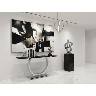 Console en verre